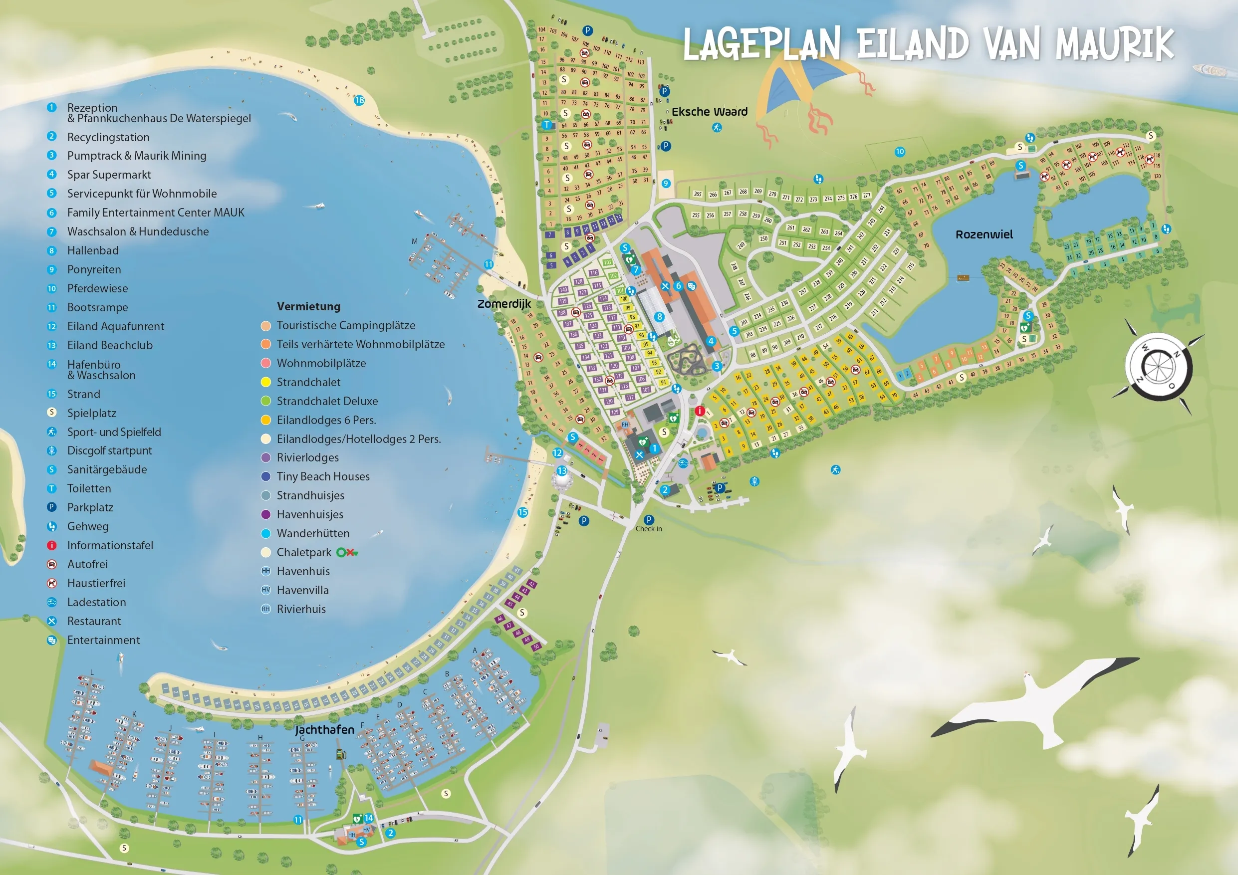 Lageplan Eiland van Maurik 2024